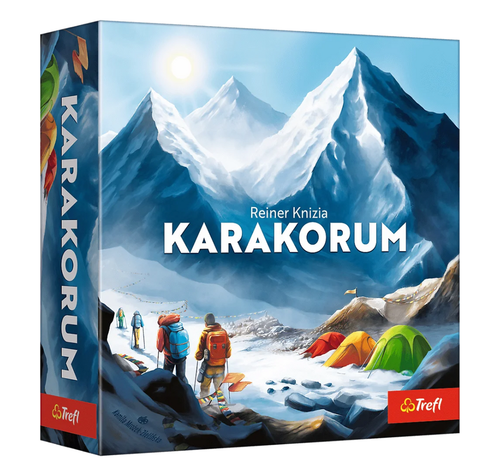 Gra planszowa Karakorum Reiner Knizia King of the Mountains Trefl 02739 na Arena.pl