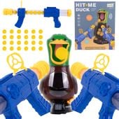 Gra Zręcznościowa Głodna Kaczka Strzelanie do Celu Zestaw 2 Pistolety Kulki