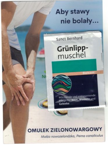 Omułek Zielonowargowy Sanct Bernhard 150 k | 500mg + gratis na Arena.pl