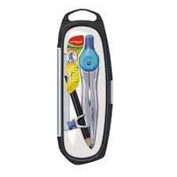 cyrkiel metalowy w etui z ołówkiem  3834