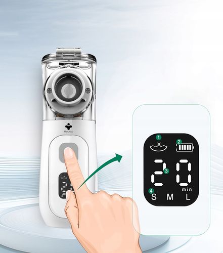 INHALATOR SIATECZKOWY PRZENOŚNY NA AKUMULATOR DLA DZIECI I DOROSŁYCH CICHY na Arena.pl