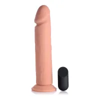 curve toys vibrance silikonowa maszyna intymna z pilotem 25,5 cm