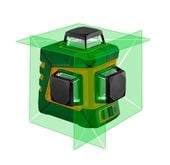 laser płaszczyznowy 20m 3d 360 zielony, uchwyt magnetyczny - t n75-108