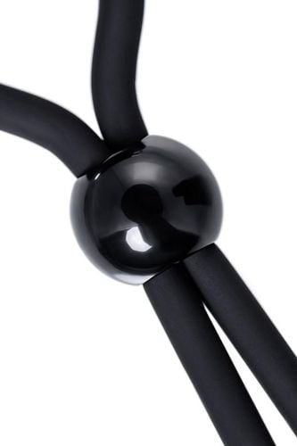 a toys erection enhancing lasso ect , black, silicone, 14cm na Arena.pl