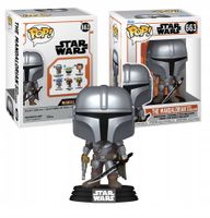 Figurka FUNKO POP Star Wars 663 The Mandalorian with Dark Saber