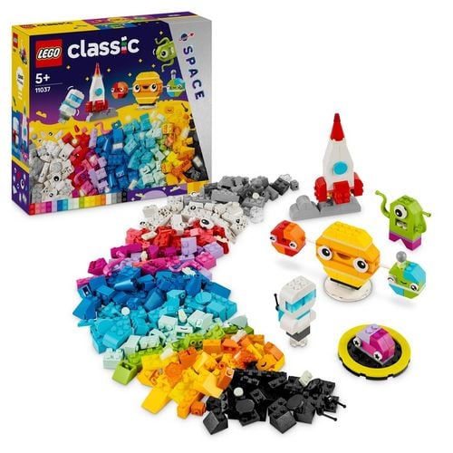 LEGO Classic Kosmos 11037 Kreatywne Planety Układ Słoneczny Świecące klocki na Arena.pl