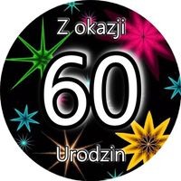 Opłatek na tort Urodziny 18 30 40 50 60 Okazjonalny