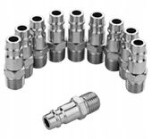 Wtyk Króciec do szybkozłączki GZ 1/4'' - 10 sztuk