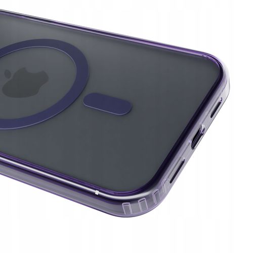 Etui z MagSafe na Apple iPhone 16 Pro Max - 3mk Frosty MagCase Purple na Arena.pl