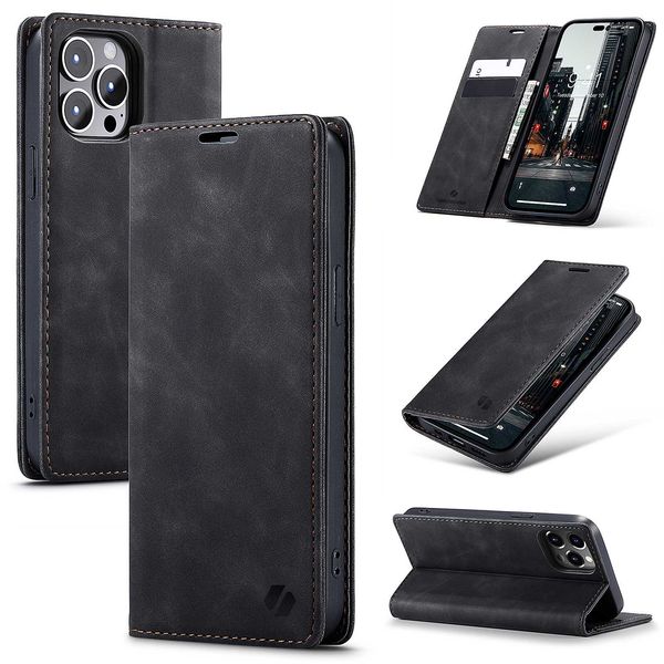 Spacecase Wallet Iphone 14 Pro Max Black zdjęcie 7