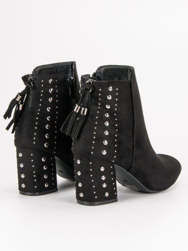 ELEGANCKIE ZAMSZOWE BOTKI Rozmiar - 37 na Arena.pl