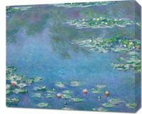 Obraz 60x50cm Water Lilies, Monet Vintage do Salonu