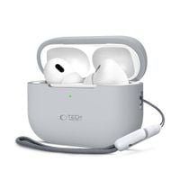 tech-protect silicone apple airpods pro 1 / 2 crayon grey