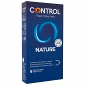 control adapta nature prezerwatywy lateksowe 6 sztuk, 54 mm