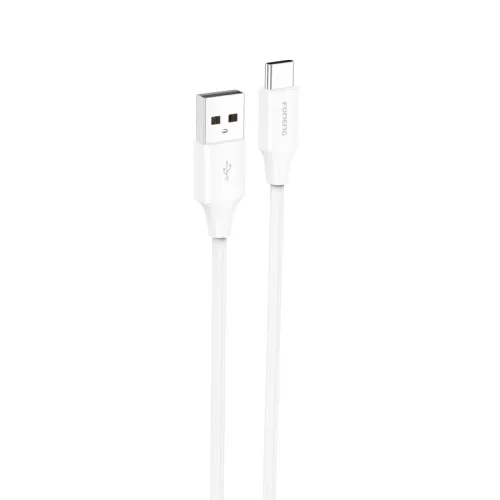 foneng kabel x63 usb-c 2.1a 1m biały na Arena.pl