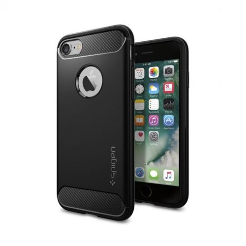 Spigen Rugged Armor do iPhone 7/8 (czarny) na Arena.pl
