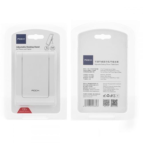 ROCK UNIVERSAL STAND HOLDER SMARTPHONE & TABLET WHITE na Arena.pl