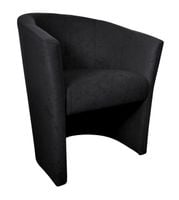 Fotel CLUB Mikrofaza 18 czarny