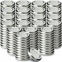 Zakrętki Wieczka Do Słoików Butelek 200 szt fi 43