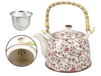 Czajnik ceramiczny z zaparzaczem