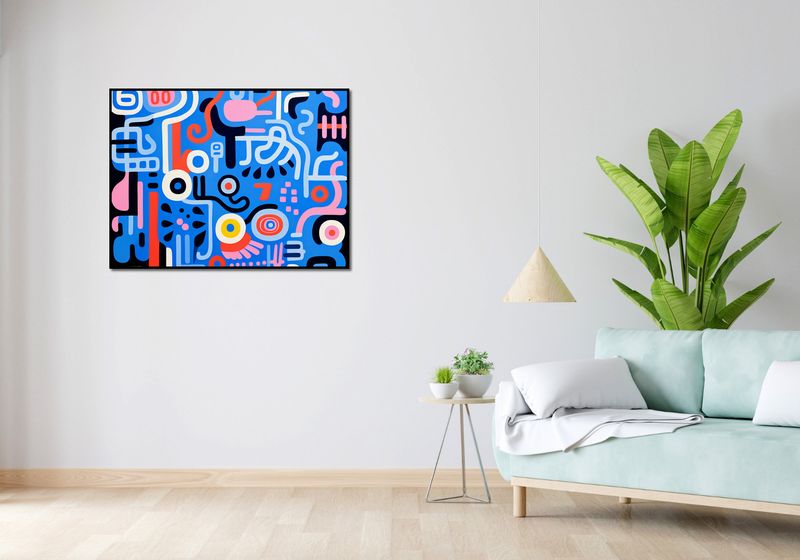 Plakat 100x75cm Rytmiczne Echo zdjęcie 4