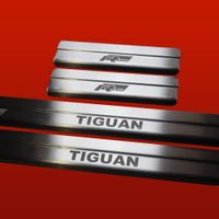 Listwa progowa VOLKSWAGEN TIGUAN MK1 RLINE Stal nierdzewna 304 mat 4szt