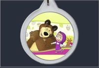 Brelok do kluczy Masza i Niedźwiedź