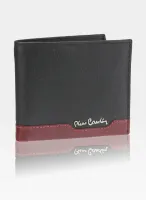 portfel mały cienki męski pierre cardin skórzany