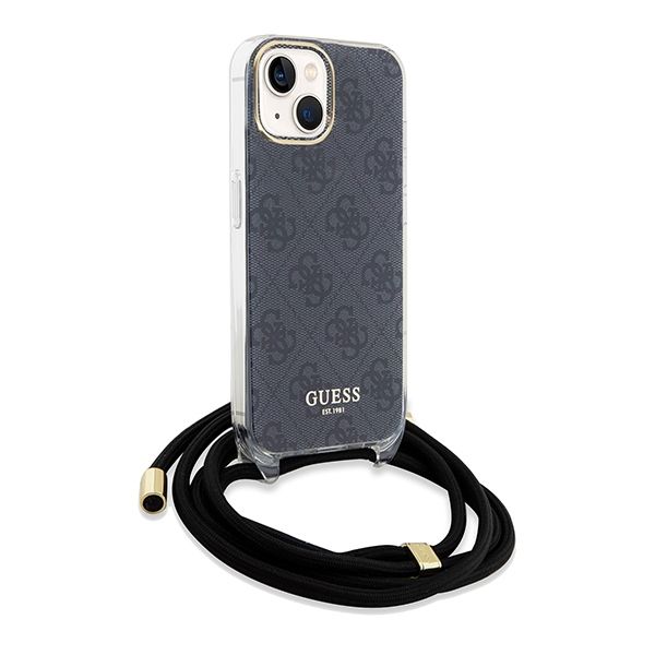 Etui Guess do iPhone 15, iPhone 14, iPhone 13, Czarny zdjęcie 3