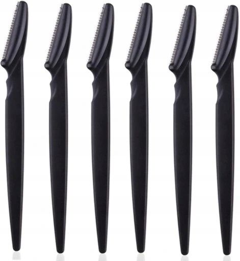 6X NOŻYK TRYMER BRZYTWA DO REGULACJI BRWI GOLARKA zdjęcie 1