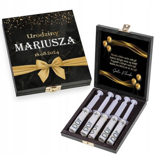 PREZENT NA 30 40 50 60 70 URODZINY ZASTRZYK GOTÓWKI na Arena.pl