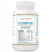Witamina B-200 Complex B6 B9 B1 B2 B5 B7 B12 B3 Odporność Skóra Włosy 120k