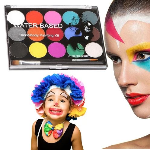 ZESTAW FARB DO MALOWANIA TWARZY CIAŁA BUZI DLA DZIECI na Arena.pl