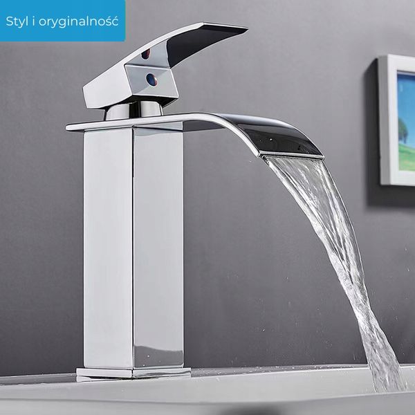 DELVANT HEA BATERIA STOJACA UMYWALKOWA CHROM zdjęcie 4