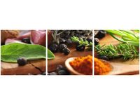 90X30CM NATURALNA KUCHNIA TRÓJ OBRAZ