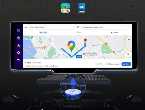 RADIO STACJA MULTIMEDIALNA WIDEOREJESTRATOR CARPLAY ANDROID DVR KAMERA AUX na Arena.pl