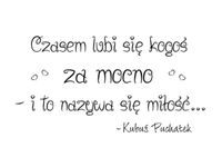 120CM 80CM OBRAZ NAPIS KUBUŚ PUCHATEK O MIŁOŚCI DRUK
