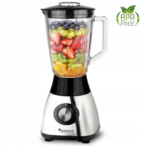 BLENDER KIELICHOWY SZKLANY DO KOKTAJLI TURBO GO MAX 1200W KRUSZY LÓD na Arena.pl