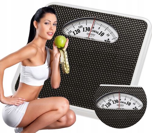 Waga Łazienkowa Mechaniczna Metalowa do 136kg Adler CR 8181 na Arena.pl