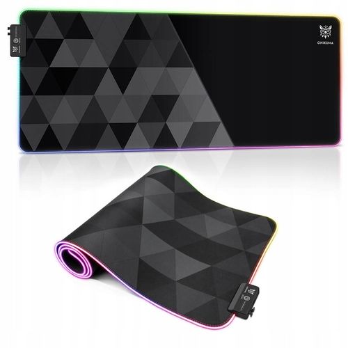 ONIKUMA MP006 GAMINGOWA PODKŁADKA POD MYSZ MYSZKĘ PODŚWIETLANA RGB 80x30 CM na Arena.pl