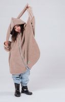 PATULOVE PONCZO SAMOCHODOWE BUNNY BEIGE 2-6 LAT