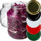 12x Słoik Słój 2,5L + Zakrętka Na Nalewki Ogórki