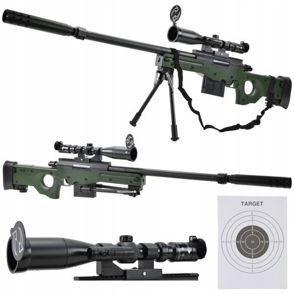 karabin pistolet snajperski snajperka kulki 108cm zdjęcie 1