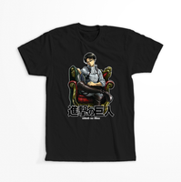 Koszulka Czarna Attack on titan WYBIERZ KOLOR KOSZULKI I FASON Męska XL