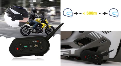 INTERKOM MOTOCYKLOWY INTERCOM BLUETOOTH EJEAS E6 na Arena.pl