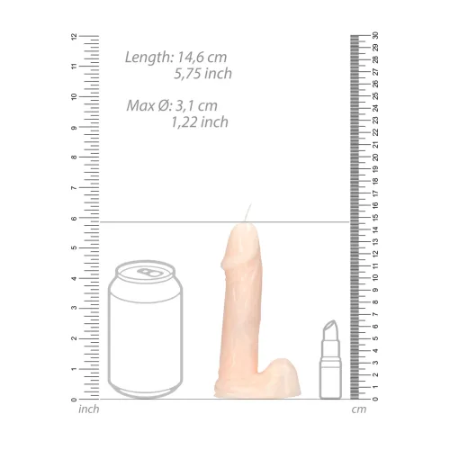 shots s-line dekoracyjna świeca figuralna w kształcie artystycznym na Arena.pl
