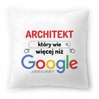 Poduszka Dla Architekta Na Urodziny Prezent Z Nadrukiem Ze Zdjęciem