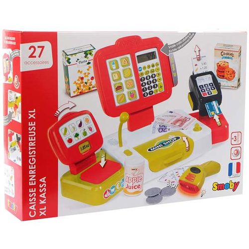 SMOBY Kasa Elektroniczna Czerwona na Arena.pl