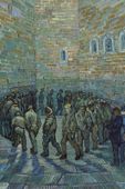 Plakat 20x30cm  Prisoners Exercising, Van Gogh Vintage do Salonu