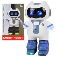 robot interaktywny disco led światło dźwięk  6678-9